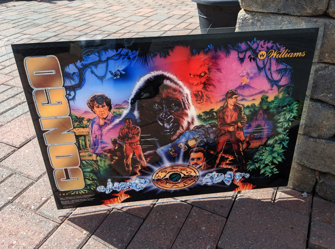 Congo Custom Backglass (Mirrored)