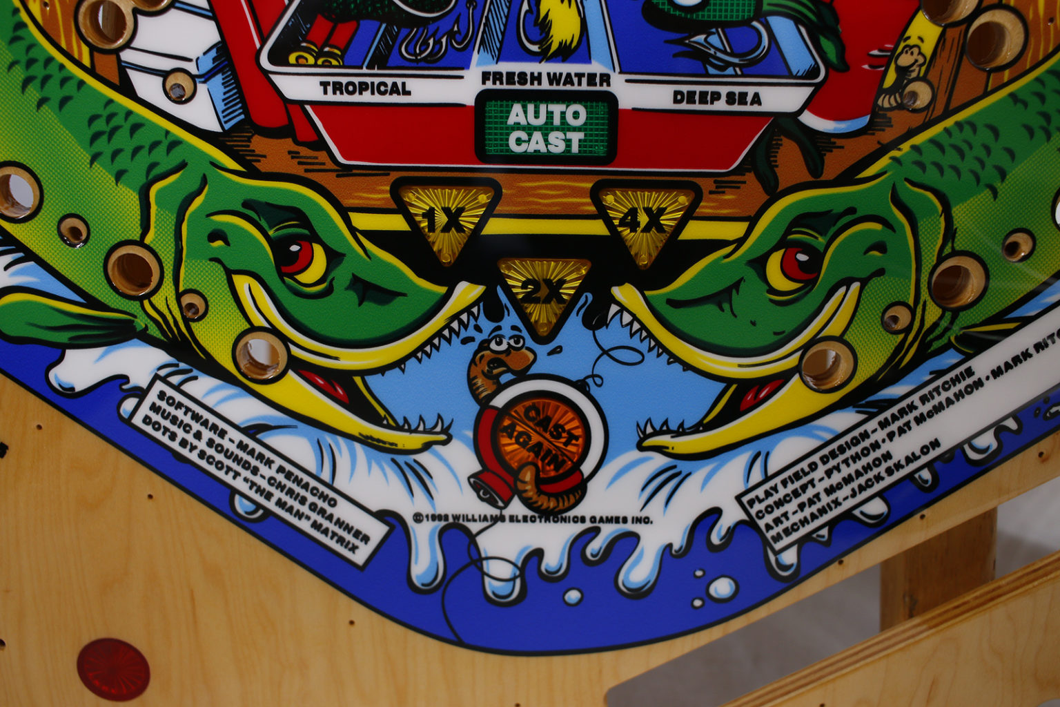 Fish Tales Playfield – classicplayfields.com