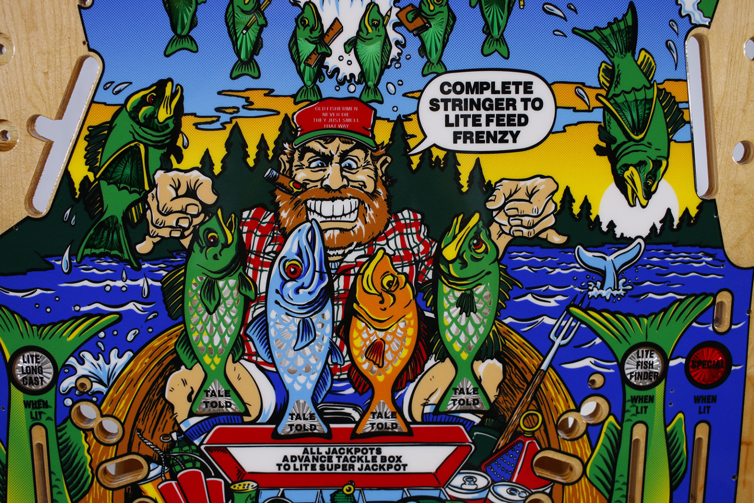 Fish Tales Playfield – classicplayfields.com