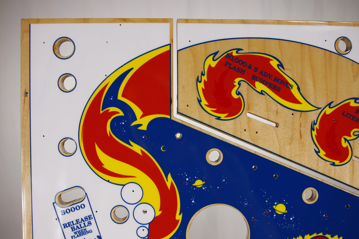 Fireball Classic Playfield – classicplayfields.com